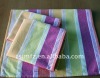 100%cotton striped printed cheap table cloth