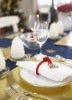100% cotton table napkins for hotel