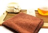 100% cotton tea towel (kitchen towel) / jacquard with plain dyed