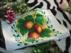 100% cotton tea towel with litchi