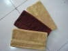 100% cotton terry cloth towel with border