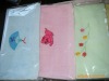 100% cotton terry embroidery face towel