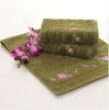 100 cotton terry embroidery towel fabric