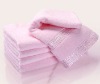 100% cotton terry hotel bath towel with border