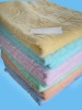 100% cotton terry jacquard bath towel