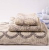 100 cotton terry jacquard bath towels