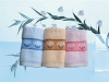 100% cotton terry jacquard face towel