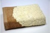 100 cotton terry jacquard face towels