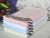 100% cotton terry jacquard towel with border