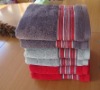 100%cotton terry satin bath towel