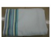 100%cotton terry satin bath towel