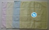 100% cotton terry square towel with checks