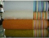 100% cotton terry towels plain dyed with stripe border