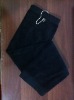 100% cotton terry velour golf towel