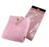 100% cotton terry velour golf towel(pink color)