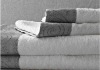100 cotton terry white bath towels