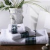 100 cotton terry white hand towels