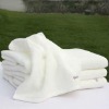 100% cotton terry white hotel towel