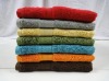 100% cotton terry yarn dyed face towel textile