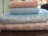 100 cotton terry yarn dyed towel set