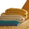 100% cotton thermal blankets shrunk in advance