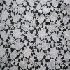 100% cotton thread embroidered fabric