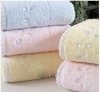 100% cotton towel gift with embroidery lace