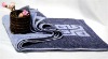 100% cotton towel hand towel blue jacquard towel