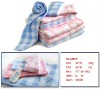 100% cotton towel hand towel stripe jacquard towel