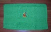 100% cotton towel with embroidered logo