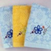 100% cotton towel with embroidery
