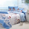 100% cotton twill bed sheet