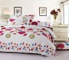 100% cotton twill bed sheet