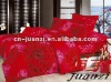 100% cotton twill embroidery wedding bedsheet