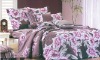 100% cotton twill printed bed sheet set