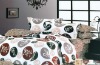 100% cotton twill printing bed sheet/linen set