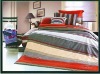100% cotton twill reactive printed bed sheet set with 4 pcs