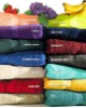 100% cotton various color thick bath towel