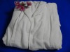 100%cotton velour bathrobe