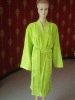 100% cotton velour bathrobe