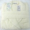 100% cotton velour bathrobe