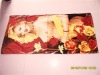 100% cotton velour beach towel with printed sex beauty