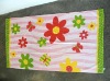 100%cotton velour printed beach towel