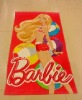 100%cotton velour printed beauty girl beach towel