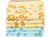 100% cotton velour printed face towel