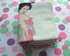 100% cotton velour printed gift towel