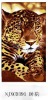 100%cotton velour reactive printed beach towel