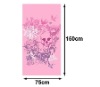 100 cotton velour reactive printed beach towel