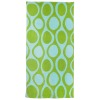 100%cotton velour reactive printed beach towel