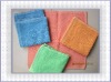 100% cotton velour reactive printed square towel